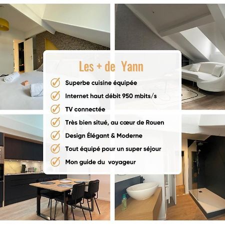 Rouen - Bienvenue Chez Fernando Lägenhet Exteriör bild