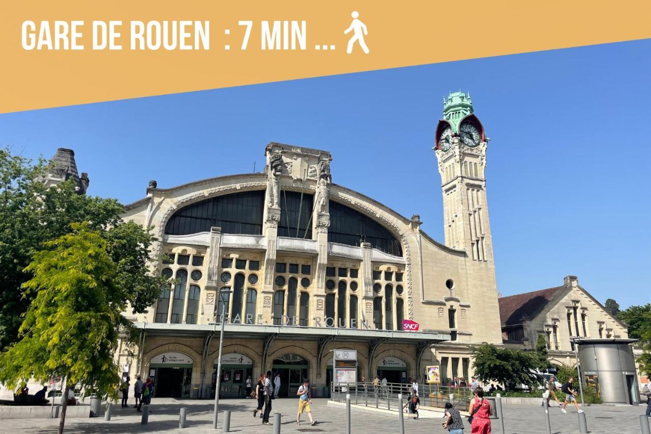 Rouen - Bienvenue Chez Fernando Lägenhet Exteriör bild